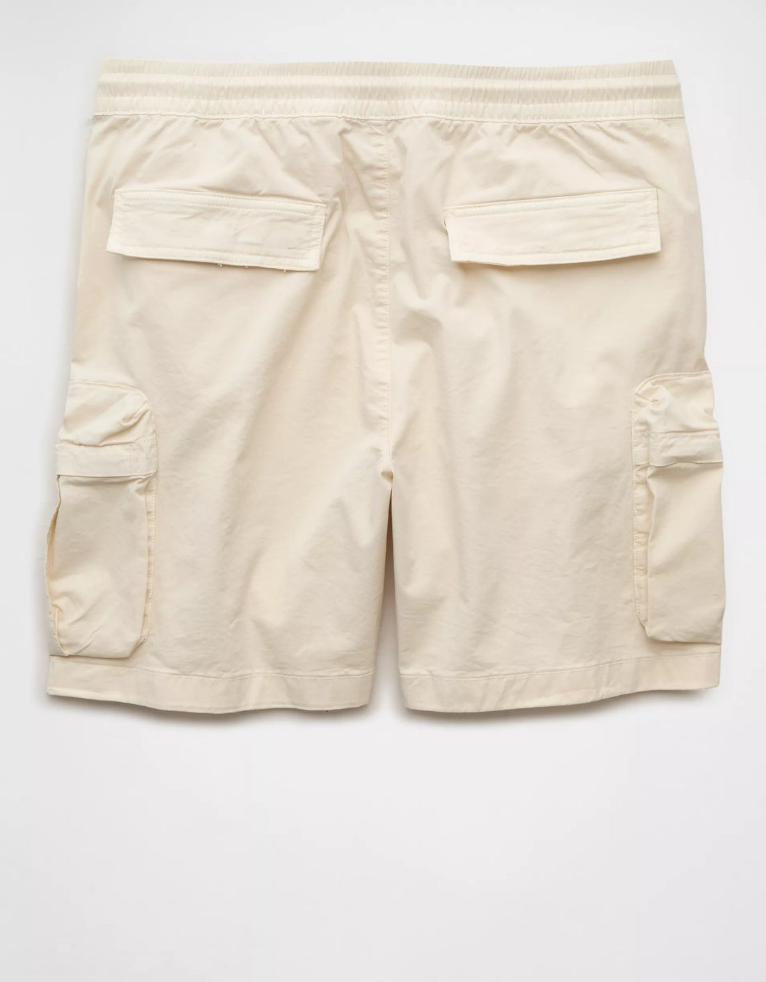 Pull‑On Stretch Twill Cargo Men's Shorts With Multiple Utility Pockets